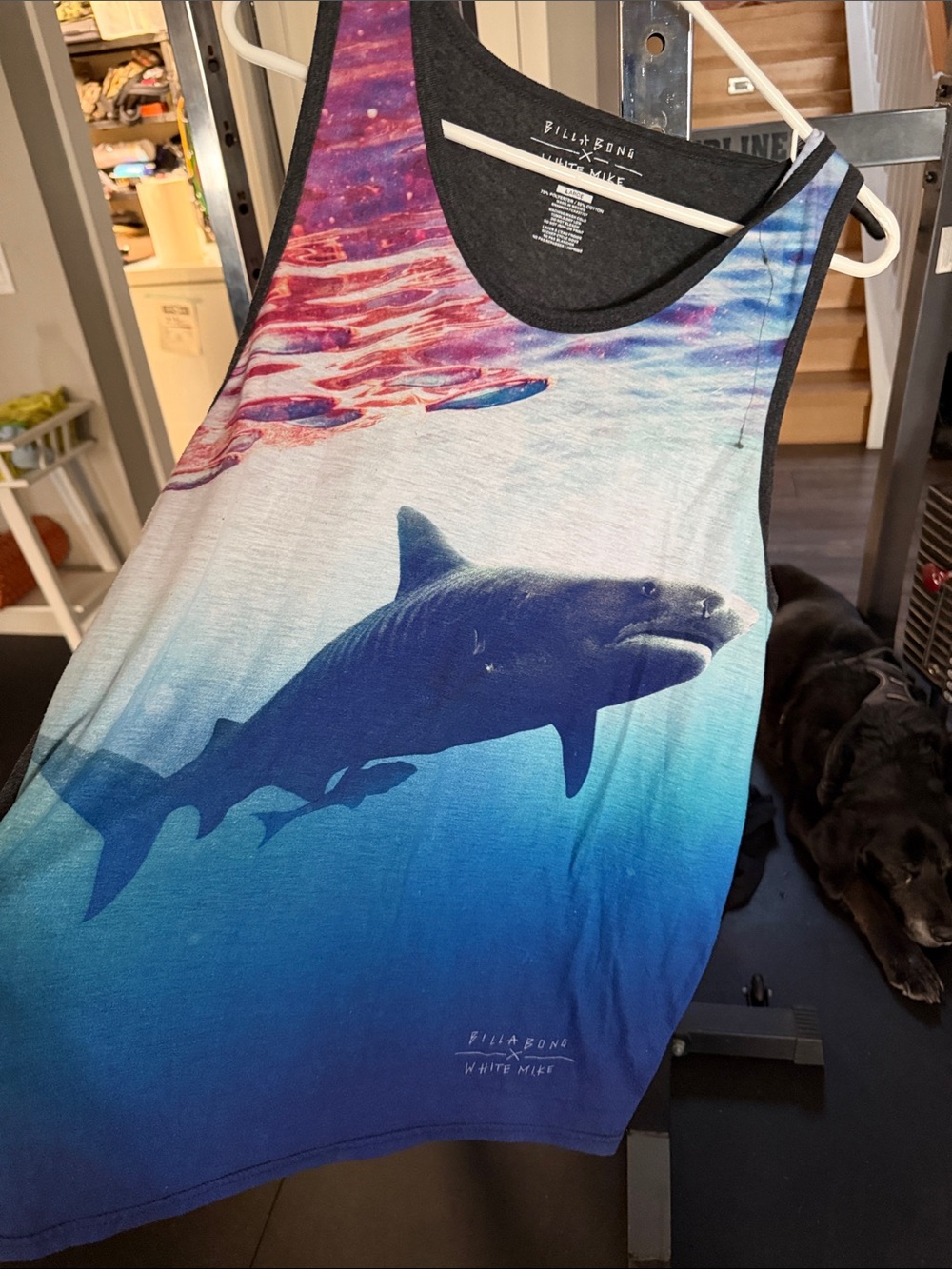Billabong Ombre Shark Tank Top - Blue & Purple